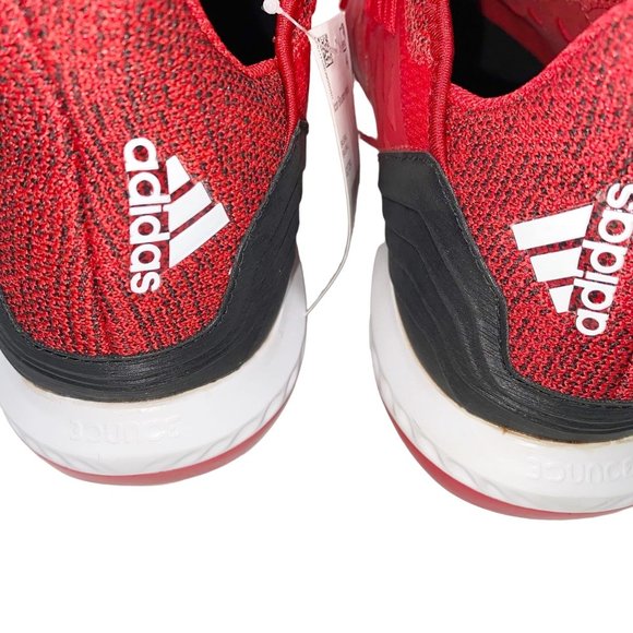Adidas Icon Bounce Hybrid Red Baseball Cleats NWT - Picture 9 of 15